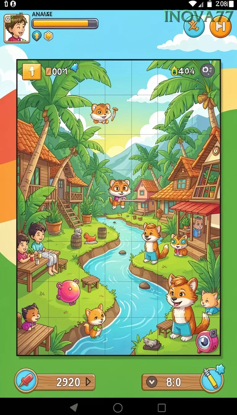 Cuplikan layar 234E — halaman utama